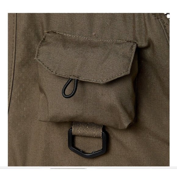 Field‎ & Stream Men's L Fishing Vest 10 Pockets Tarmac Green Mesh, NWT - Picture 3 of 4